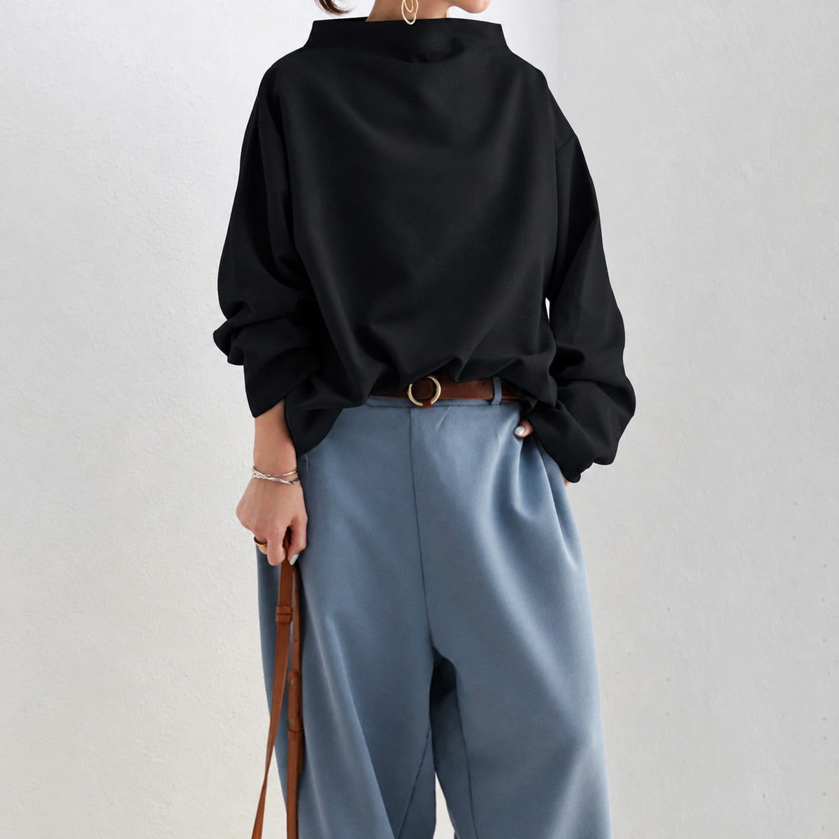 Eliana - Elegancki Luźny Golf