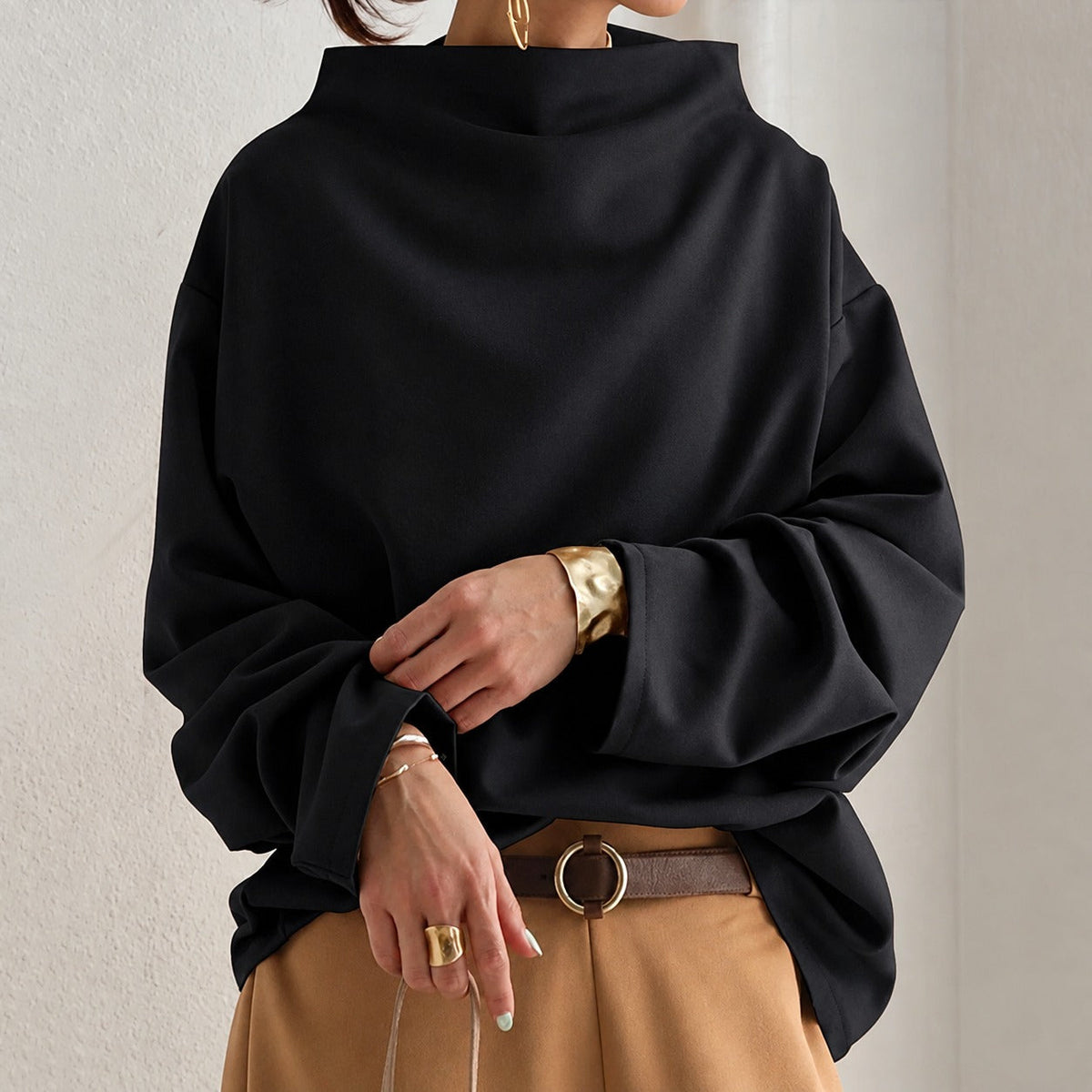 Eliana - Elegancki Luźny Golf