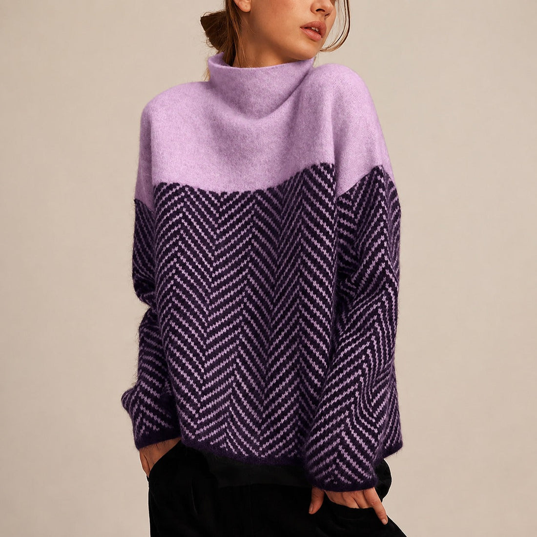 Yancy - Elegancki, gruby sweter dla kobiet