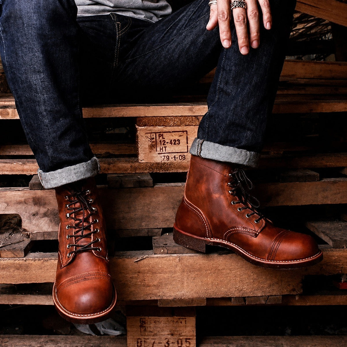 Aaron - Klasyczne i retro męskie buty