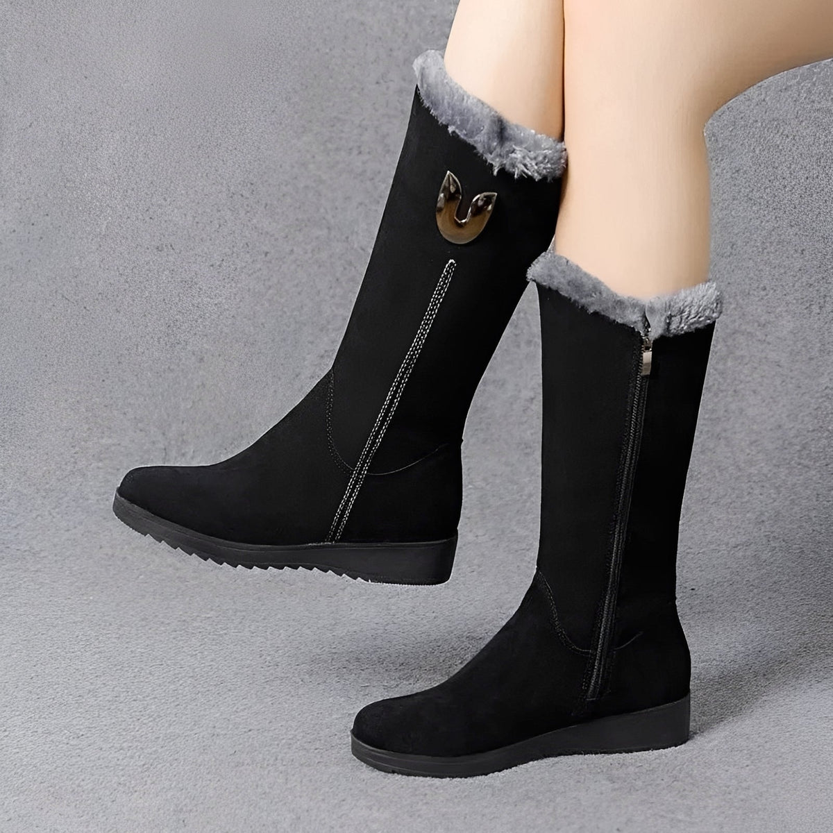 Carla - Przytulne i ciepłe zimowe buty