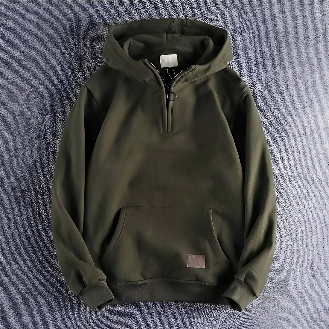 Tommy - Retro bluza z kapturem na zamek dla mężczyzn