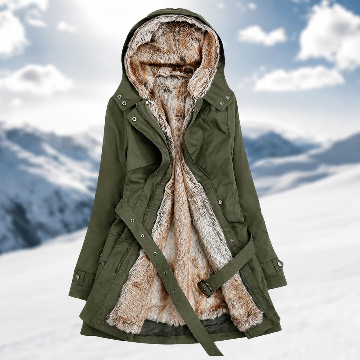 Hedda - Luksusowa zimowa parka dla kobiet