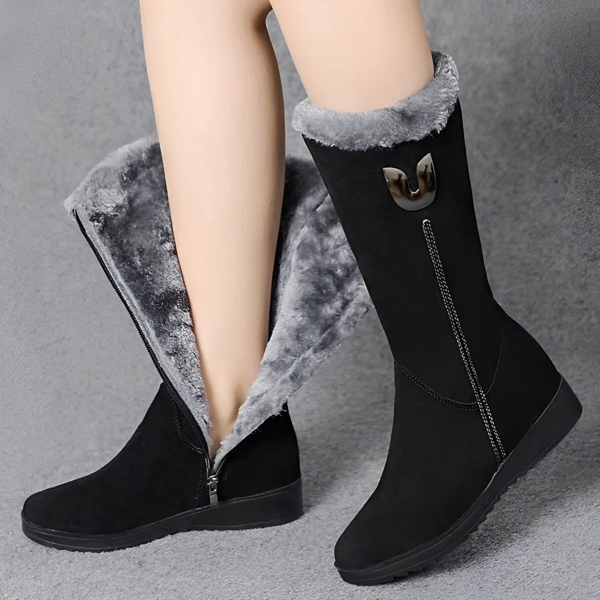 Carla - Przytulne i ciepłe zimowe buty