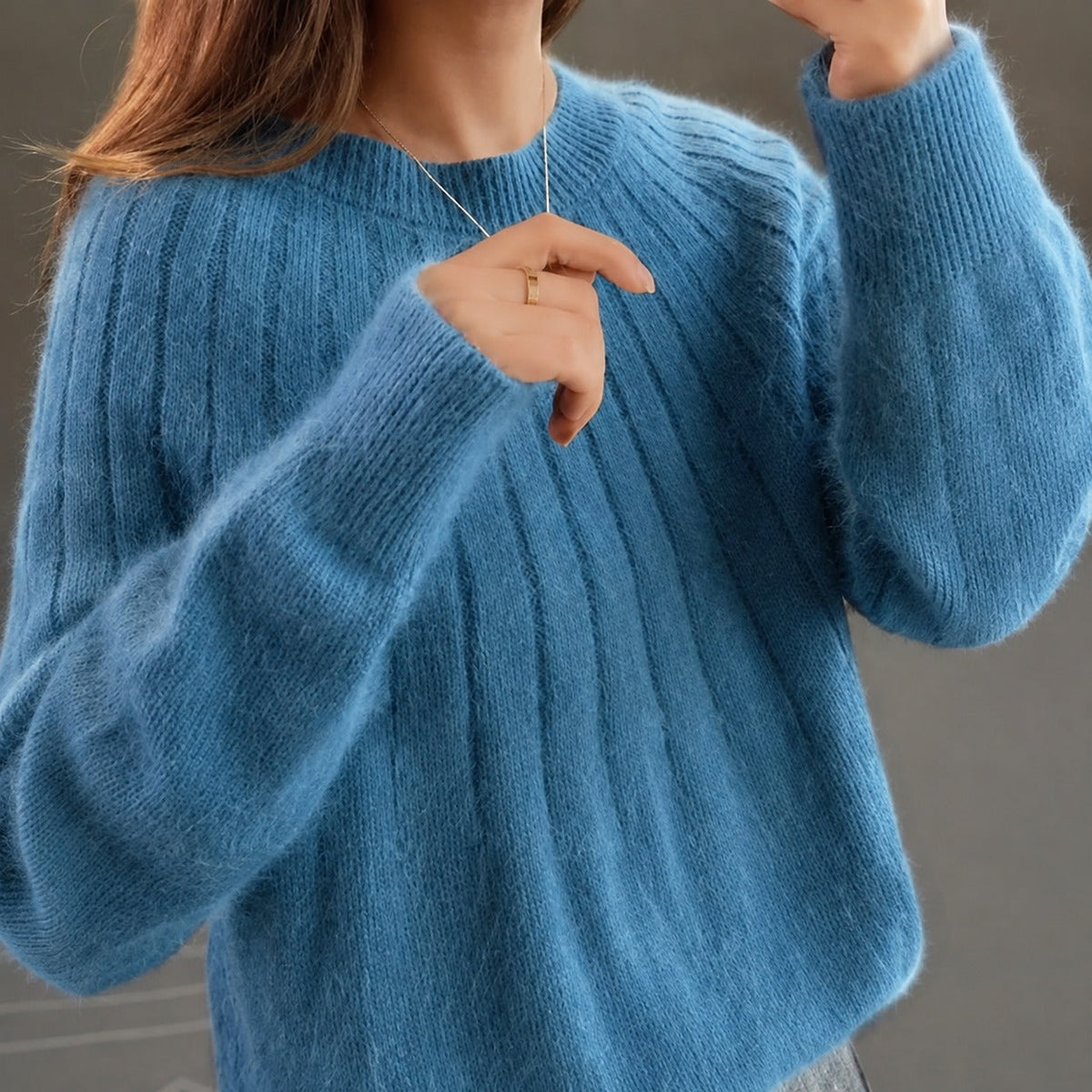 Taimi - Naturalnie Elegancki Damski Sweter