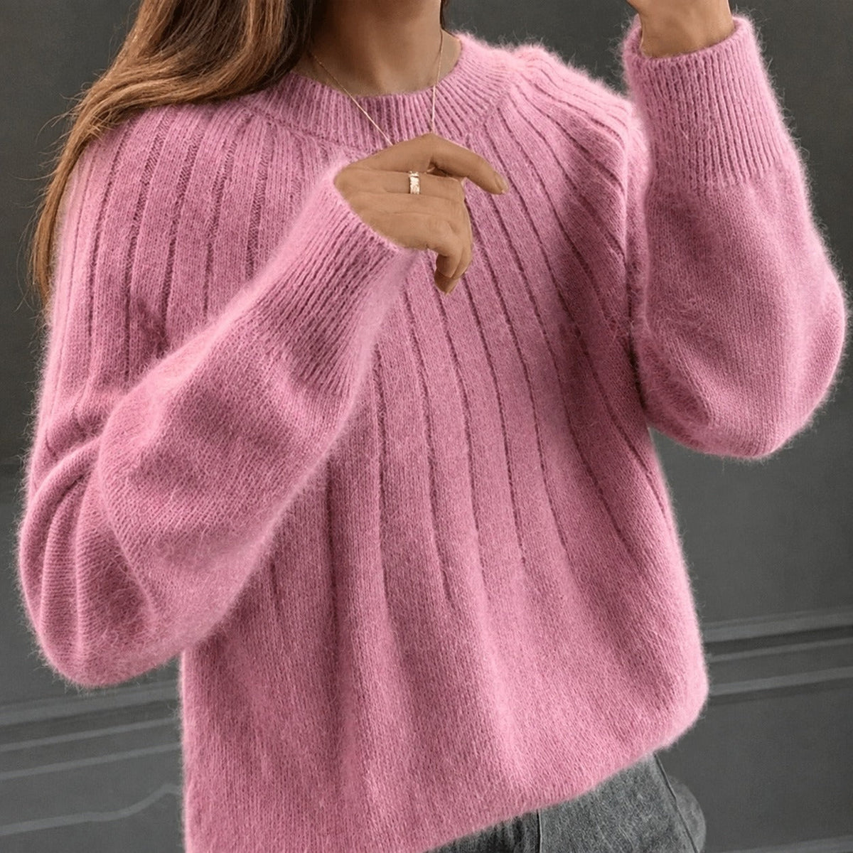 Taimi - Naturalnie Elegancki Damski Sweter
