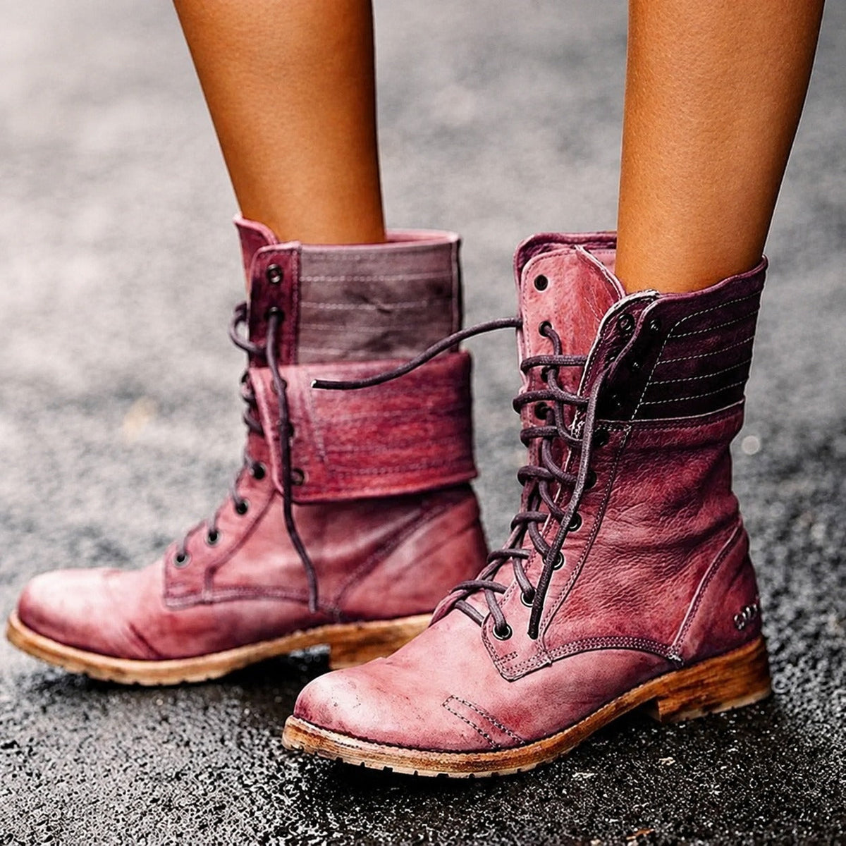 Sabina - Retro buty z dużym stylem dla kobiet