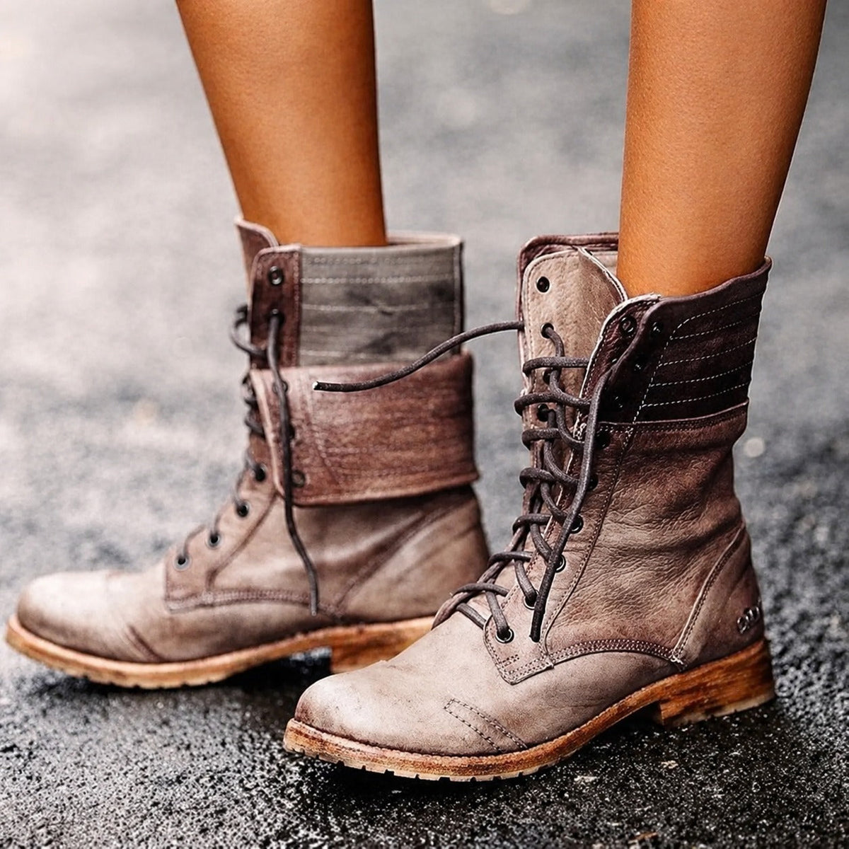 Sabina - Retro buty z dużym stylem dla kobiet