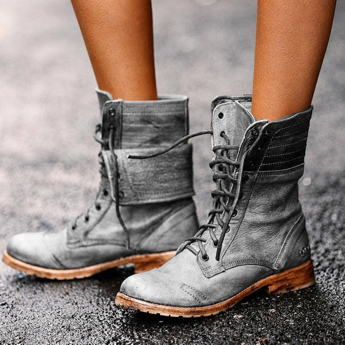 Sabina - Retro buty z dużym stylem dla kobiet