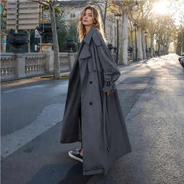 Dalia - Wytworny płaszcz oversize