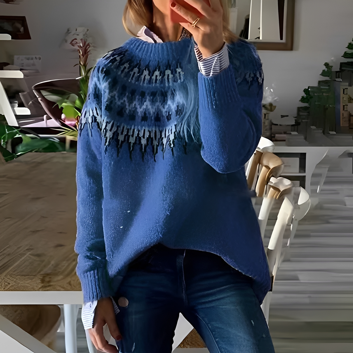 Manuela - Stylowy i ciepły sweter