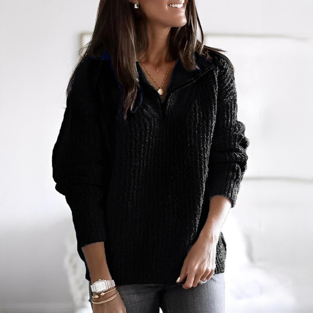 Calena - Sweter w wygodnym i eleganckim stylu