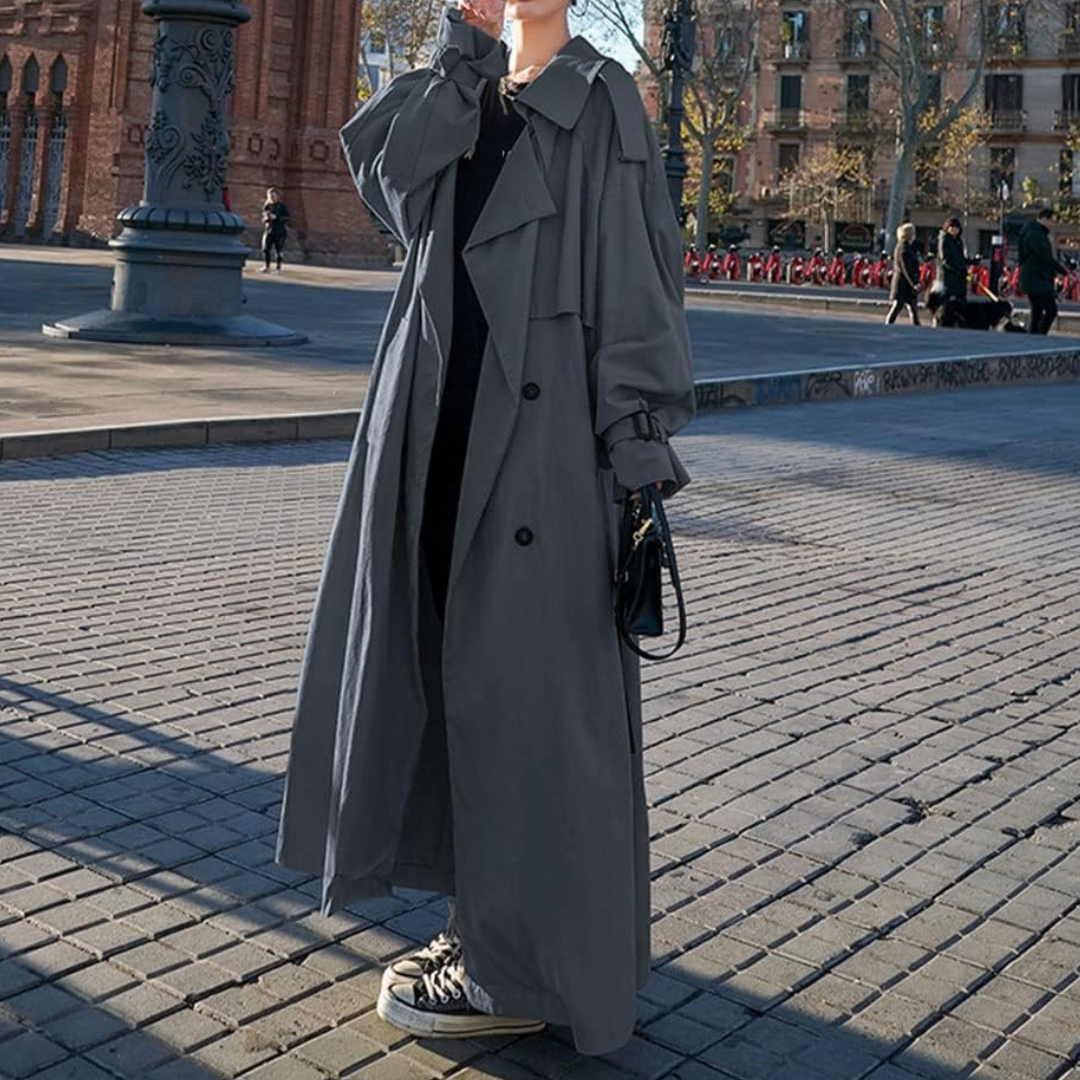 Dalia - Wytworny płaszcz oversize