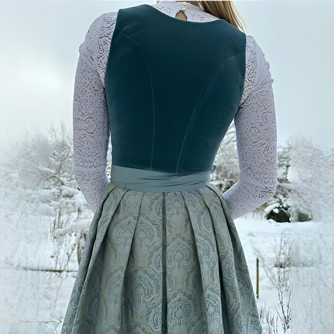 Muriel - Stylowy dirndl na Oktoberfest dla pań (bez podszewki)