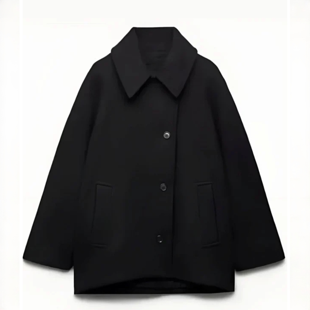 Hannah - Stylowy i ciepły oversize płaszcz