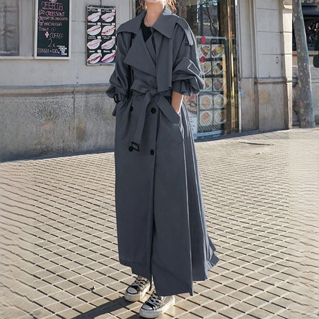 Dalia - Wytworny płaszcz oversize