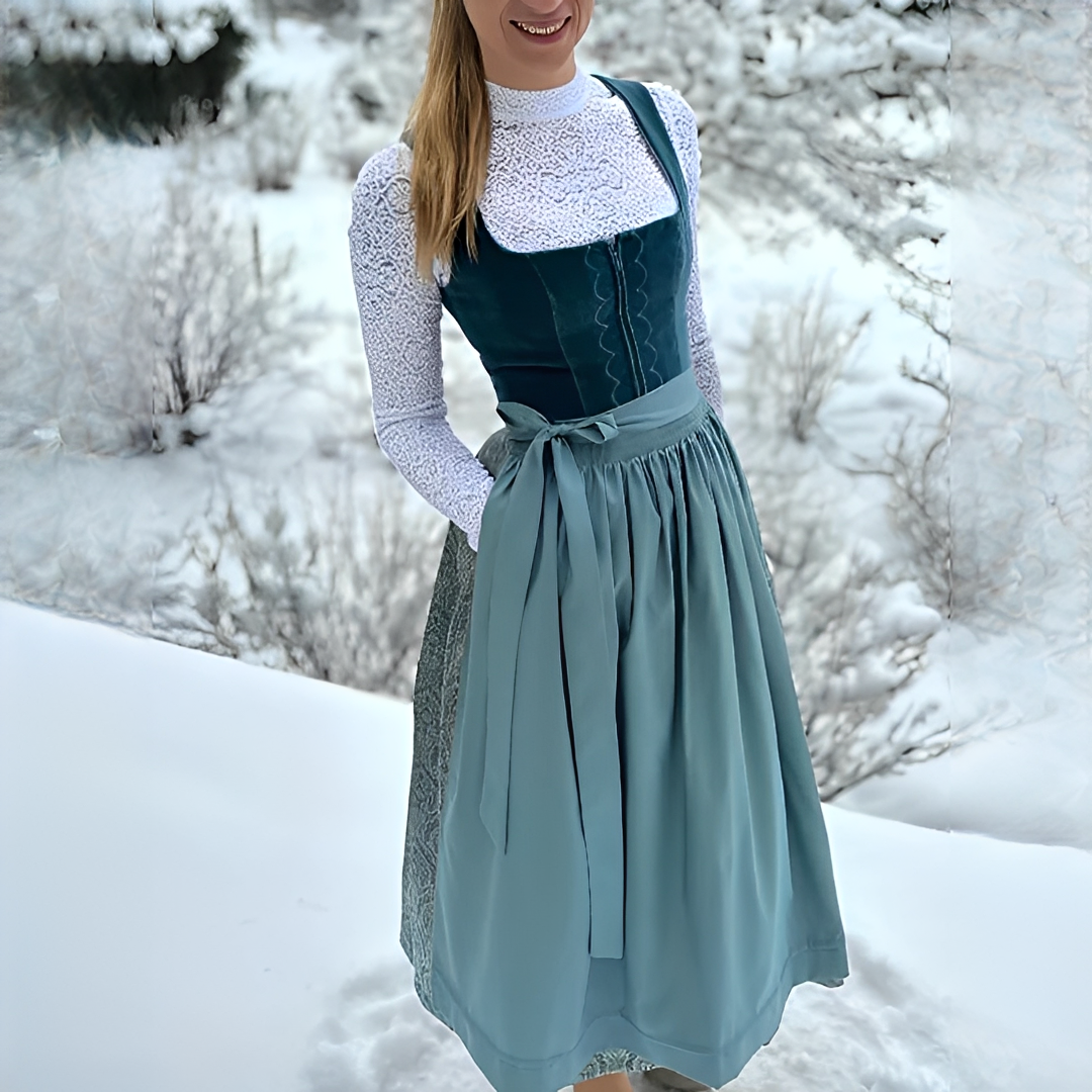 Muriel - Stylowy dirndl na Oktoberfest dla pań (bez podszewki)