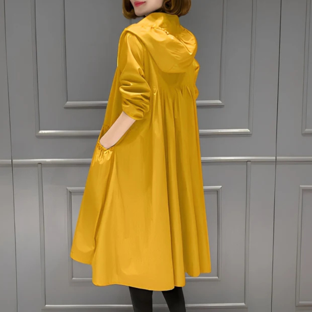 Margie - Stylowy i elegancki płaszcz na deszcz