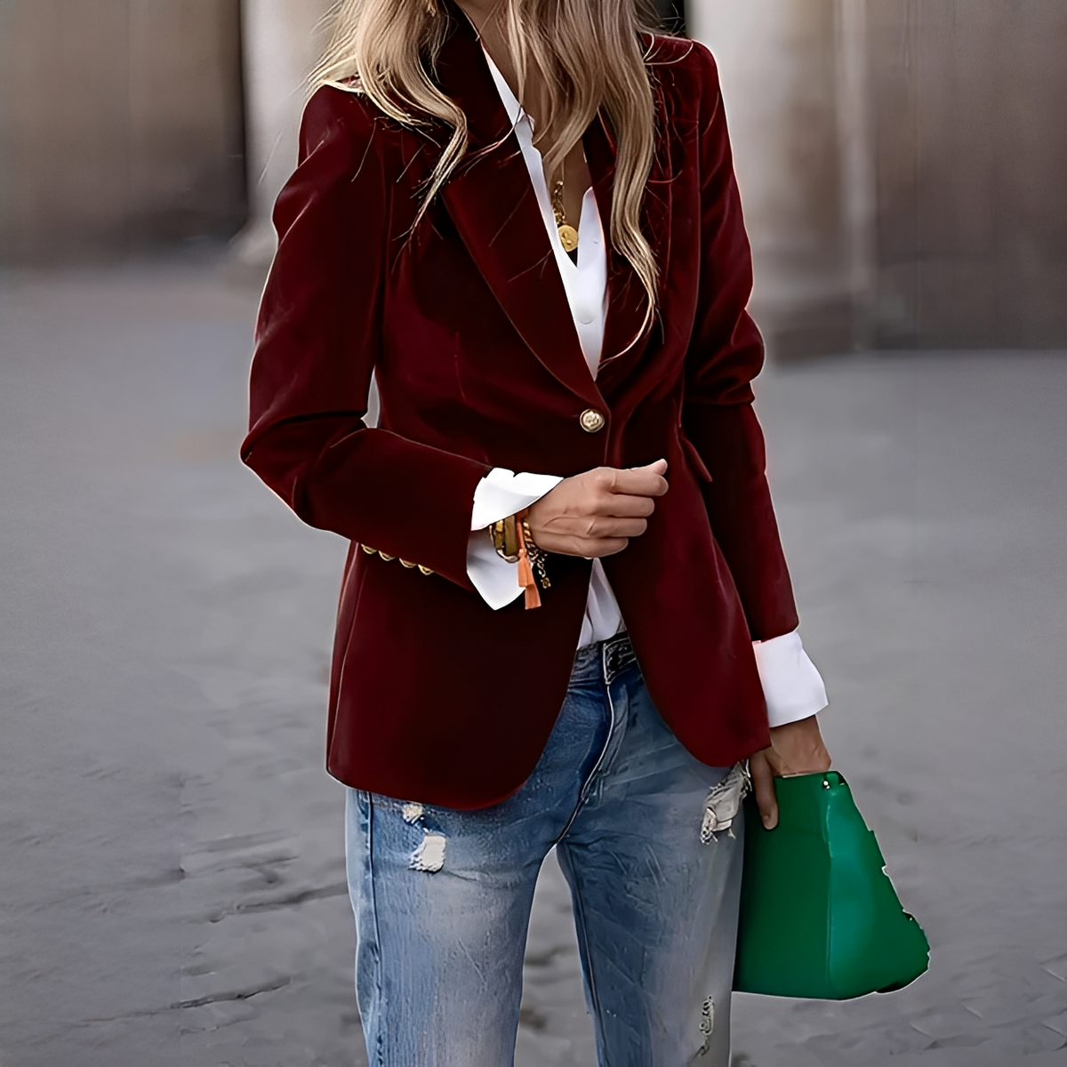 Alise - Komfortowy, stylowy i elegancki blezer