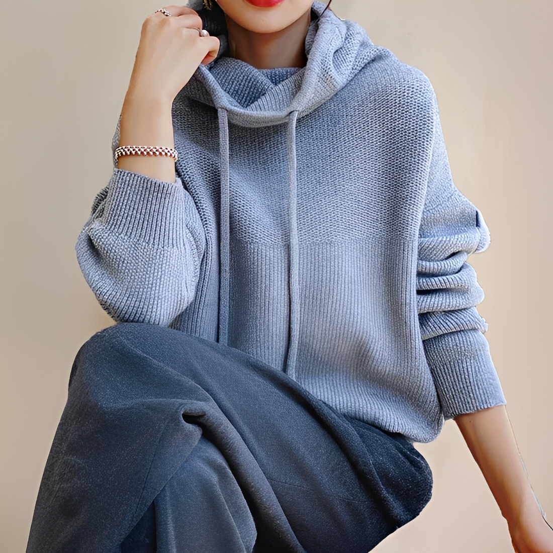 Lenna - Elegancka i wygodna bluza z kapturem
