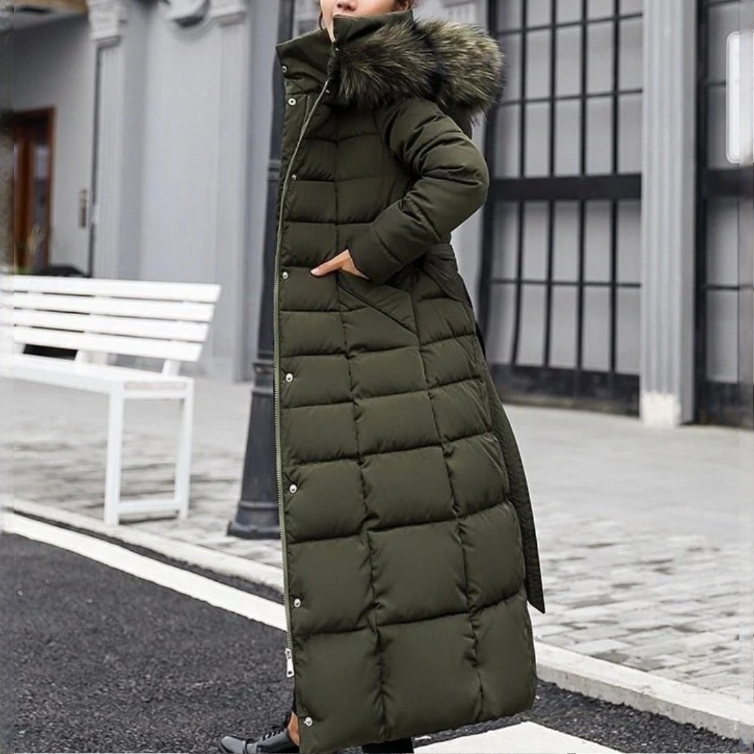 Keyla - Ciepły i elegancki płaszcz zimowy