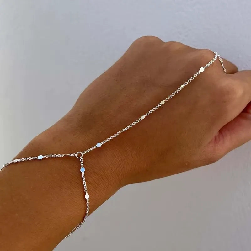 Lynda – Elegancka bransoletka z orientalnym łańcuchem