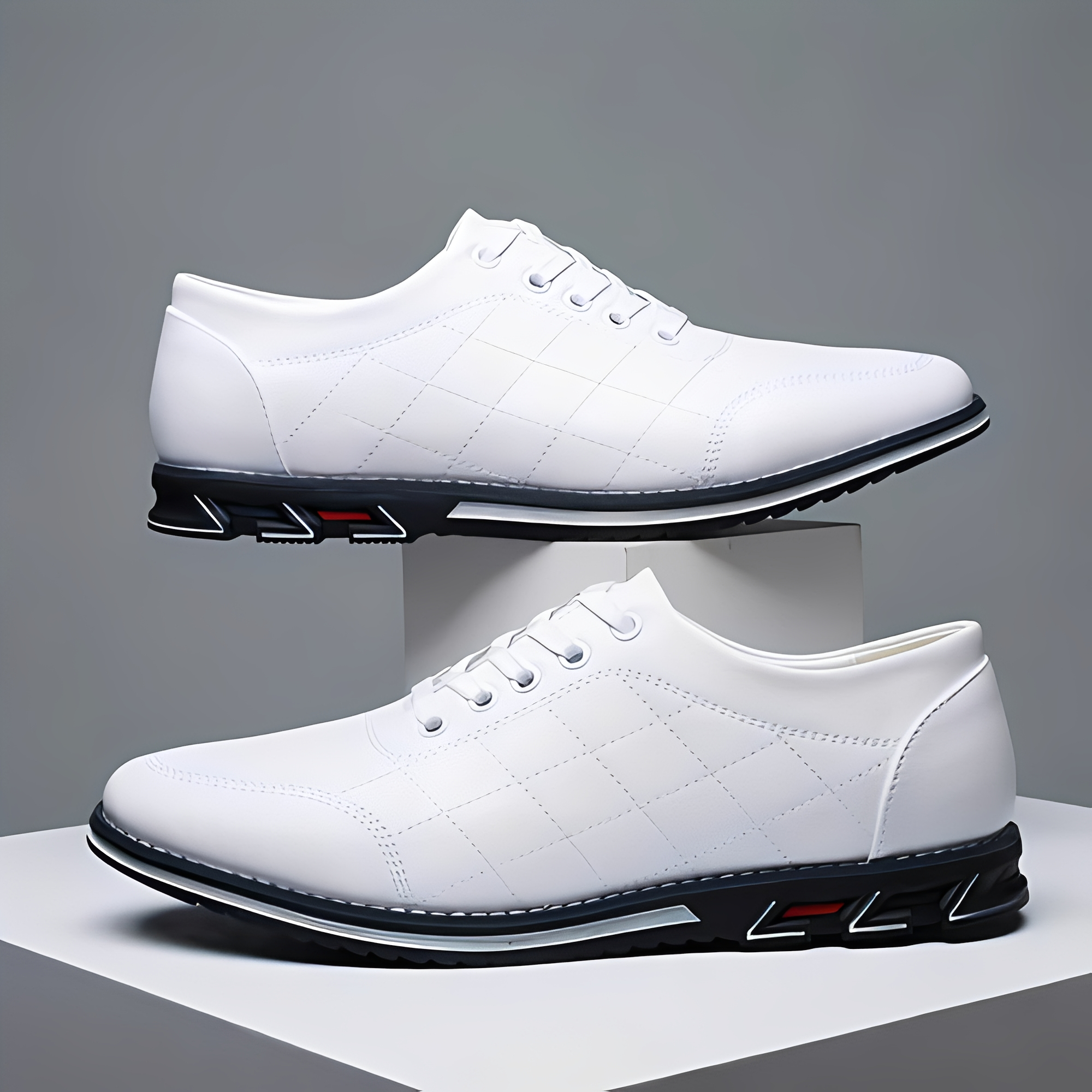 Edvin - Stylowe męskie buty sznurowane na co dzień