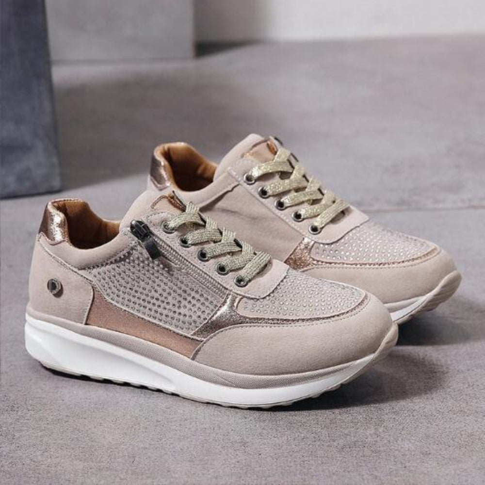 Ava - Buty Sportowe z Zamkiem