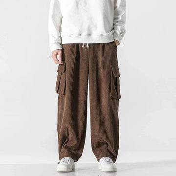 Sebastian - Spodnie cargo z kieszeniami