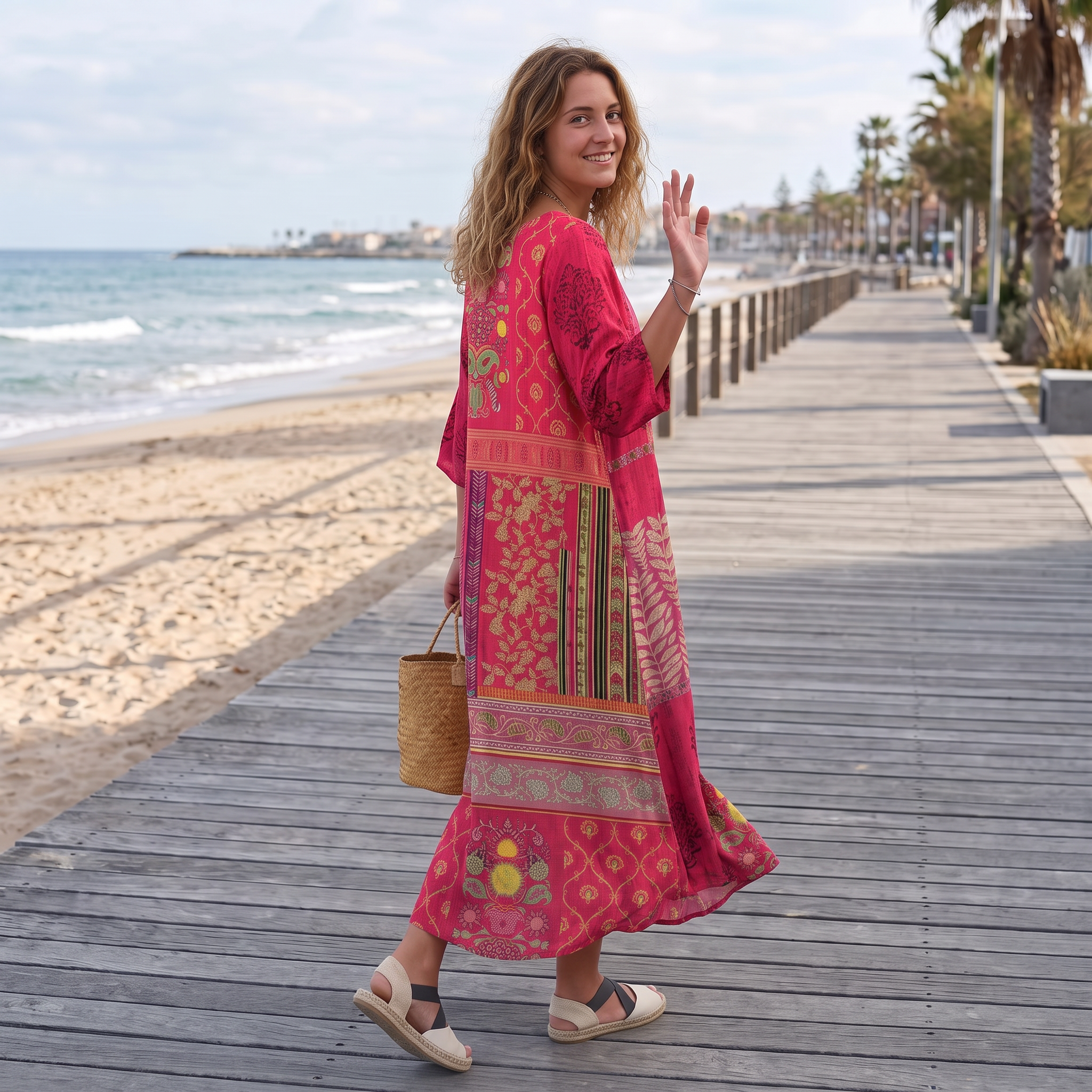 Josie - Stylowa Sukienka Boho Maxi