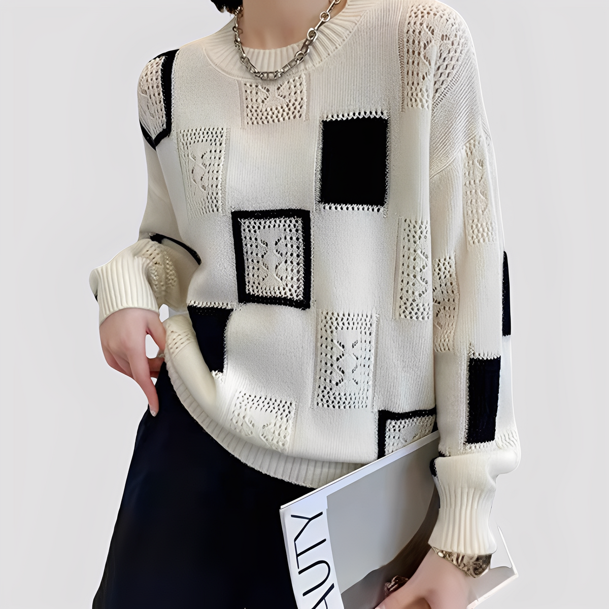 Christal - Stylowy i komfortowy sweter