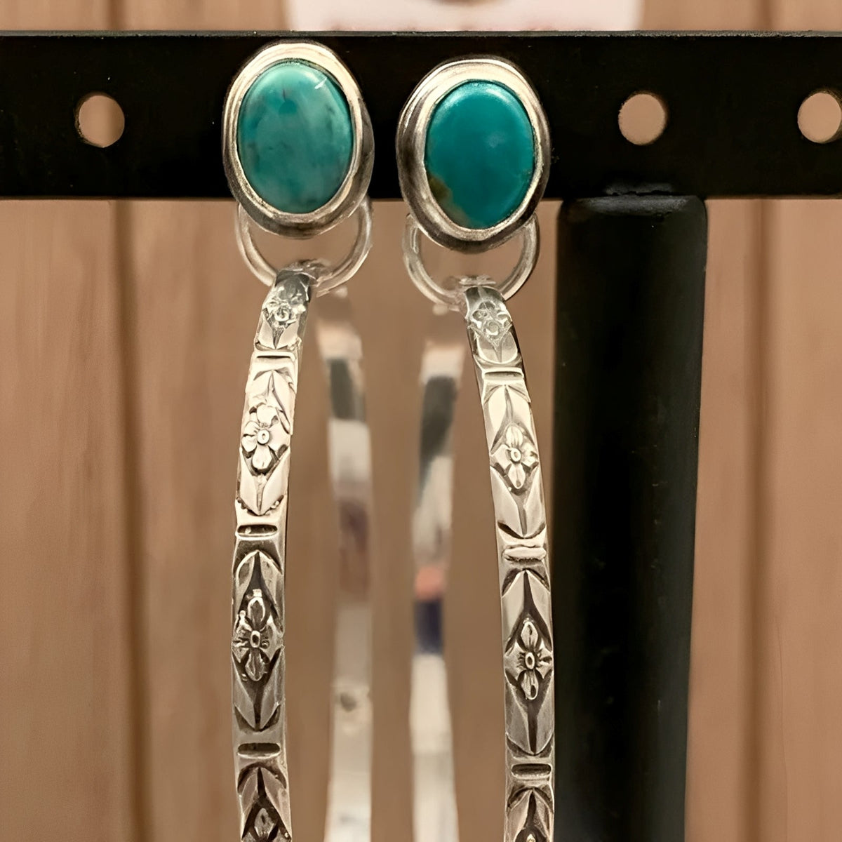 Issa – Kolczyki boho vintage z onyksem