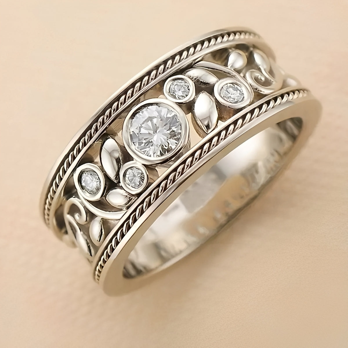 Nina – Pierscionek wintage elegancki