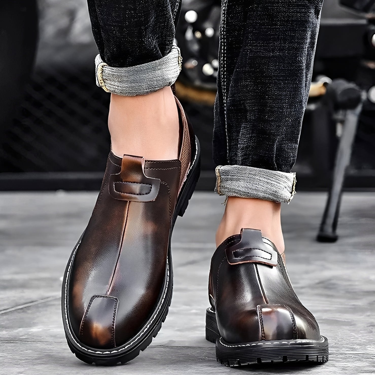 Garner - Casualowe stylowe loafersy