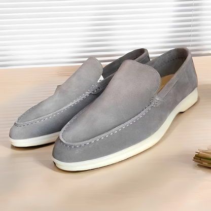 Dwayne - Eleganckie mokasyny dla mężczyzn na płaskiej podeszwie