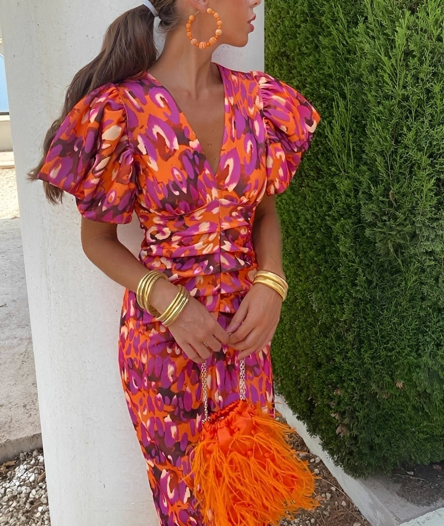 Kylie - Stylowa sukienka w kwiaty