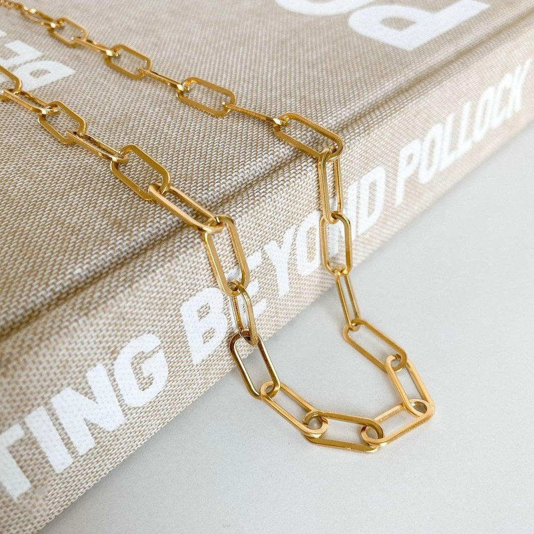 Lena – Kolczyk Paperclip