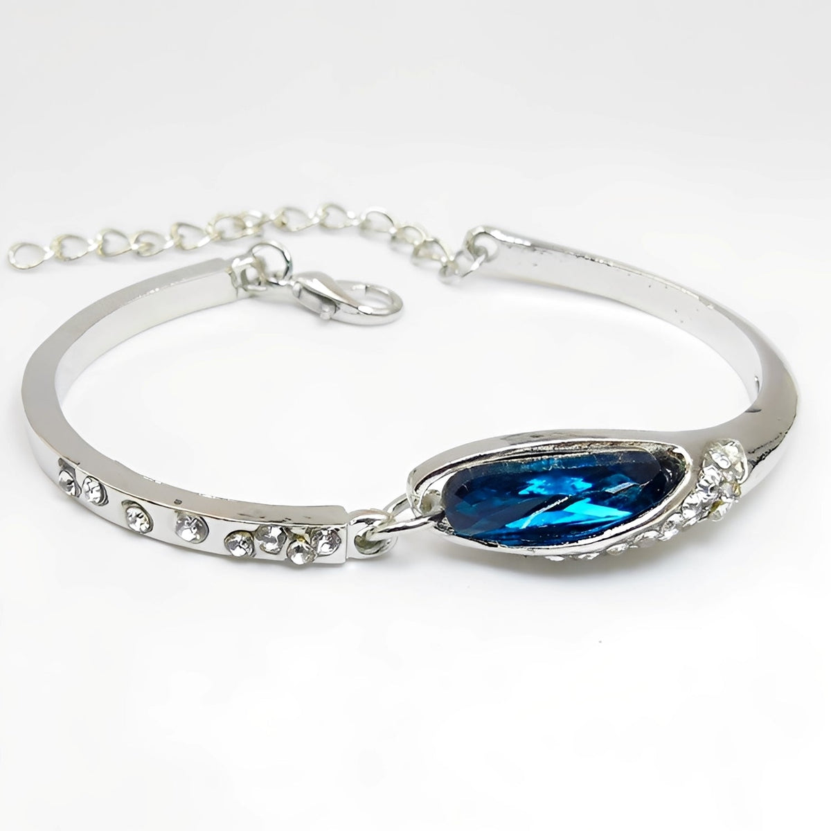 Miku – Pulsera elegancka ozdobiona szafirami