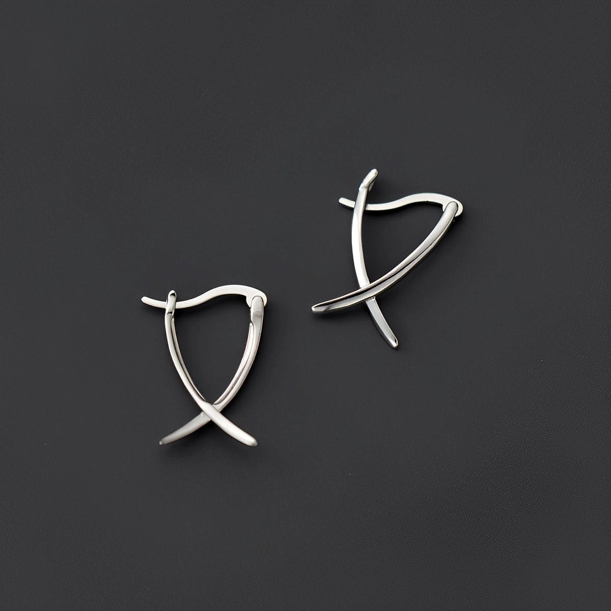 Vanny – Pendientes de krzyżowe z eleganckiego złota