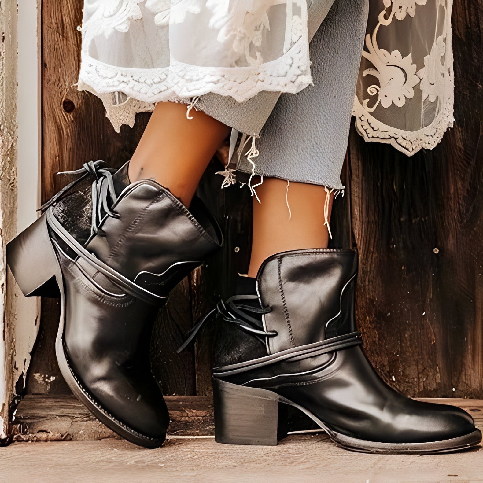 Jesse - Stylowe buty na wysokim obcasie dla kobiet