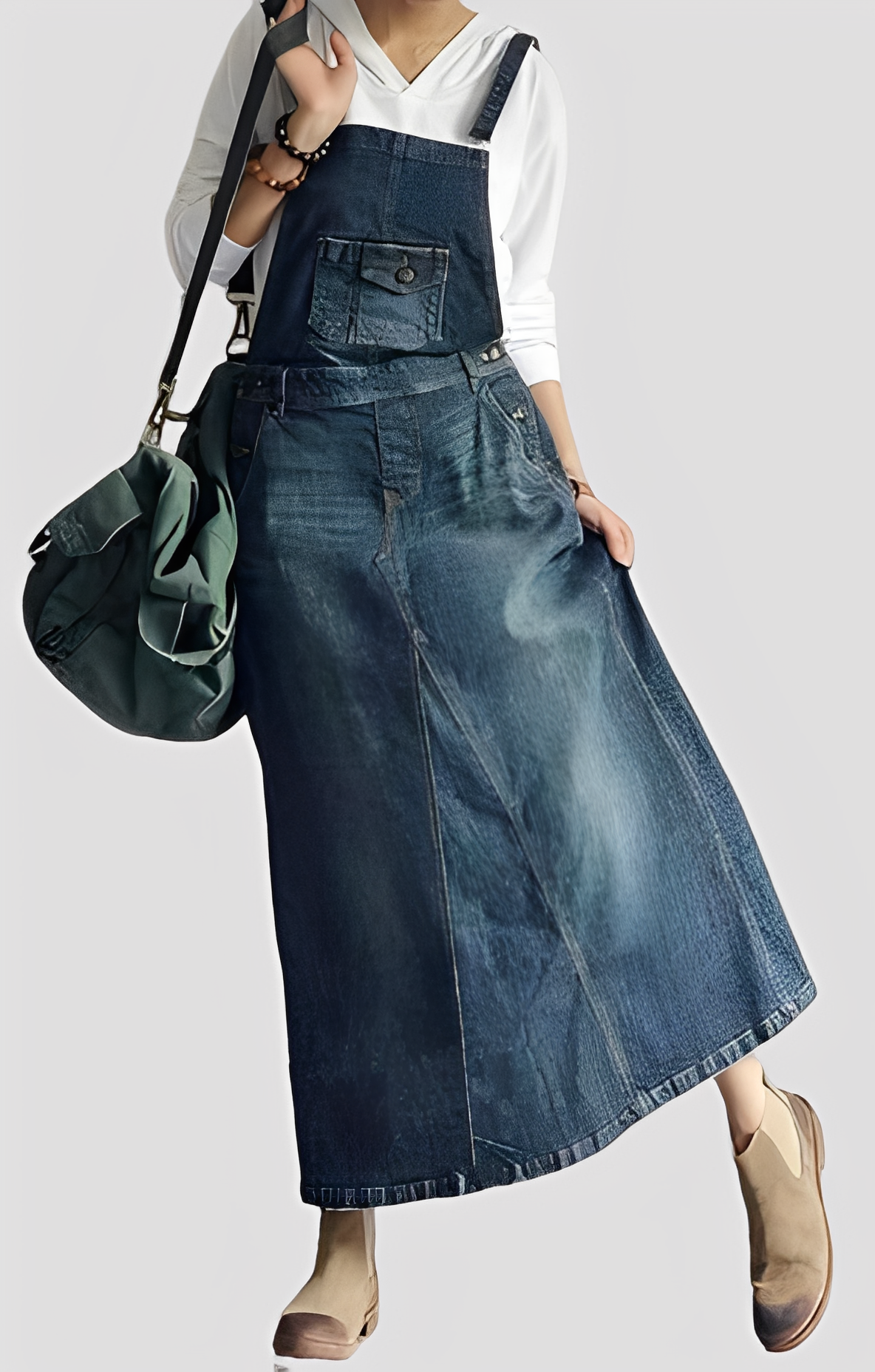 Katya - Stylowy jeansowy kombinezon dla kobiet
