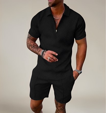 Milan – Swobodne Polo & Szorty Zestaw