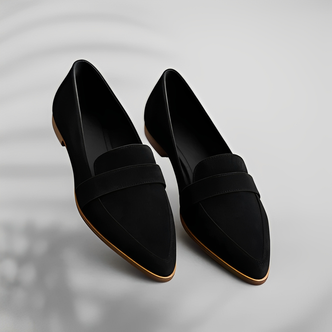 Thea - Damskie buty z ostrym noskiem na co dzień