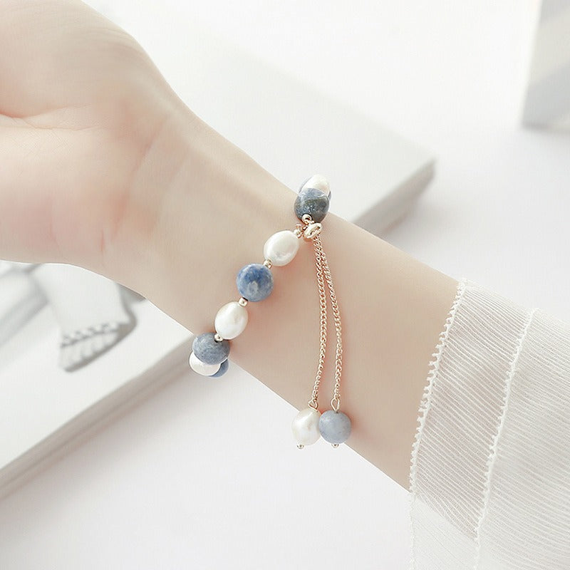 Kira – Pulsera elegancka z pereł oceanu