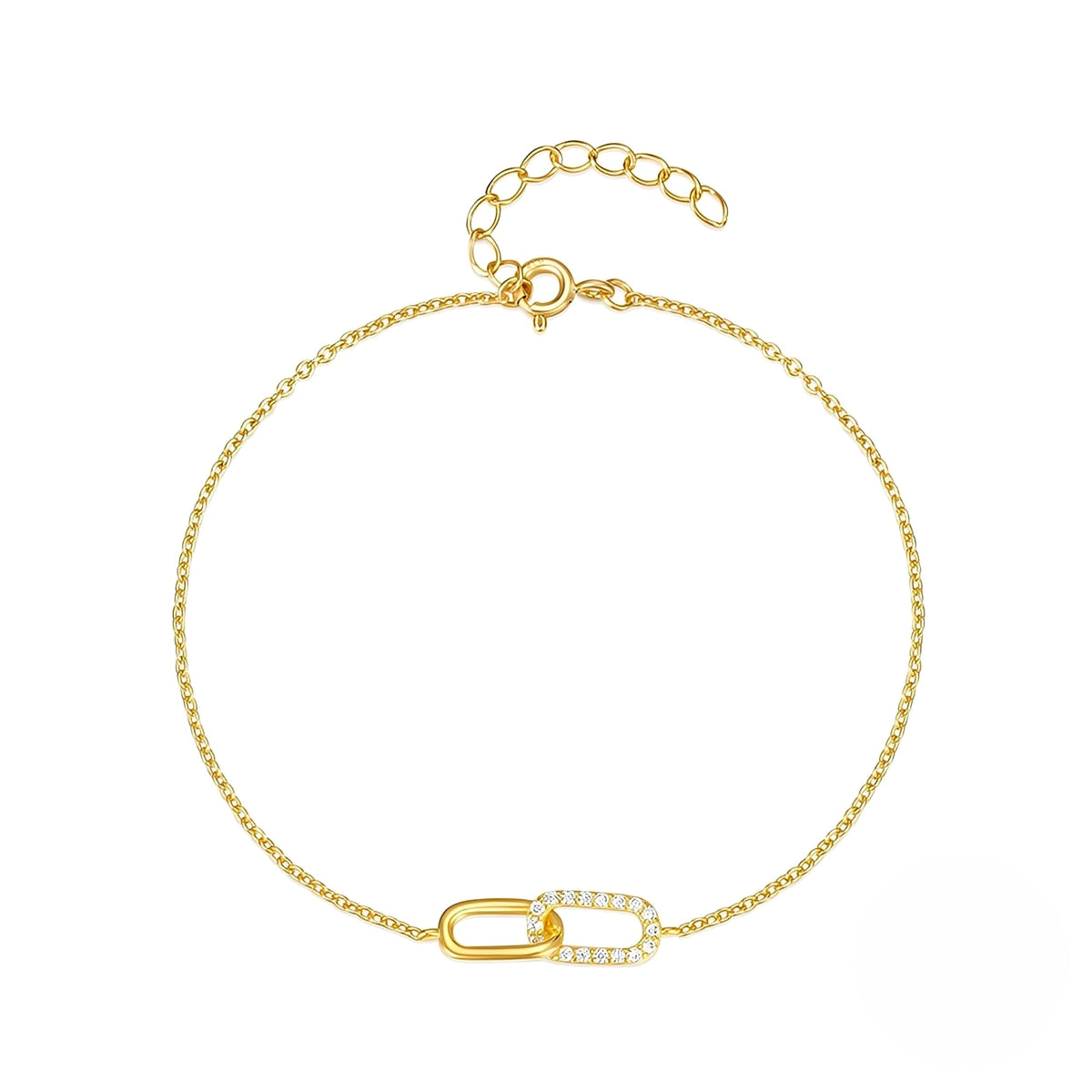 Rina – Pulsera z błyszczącymi ogniwami