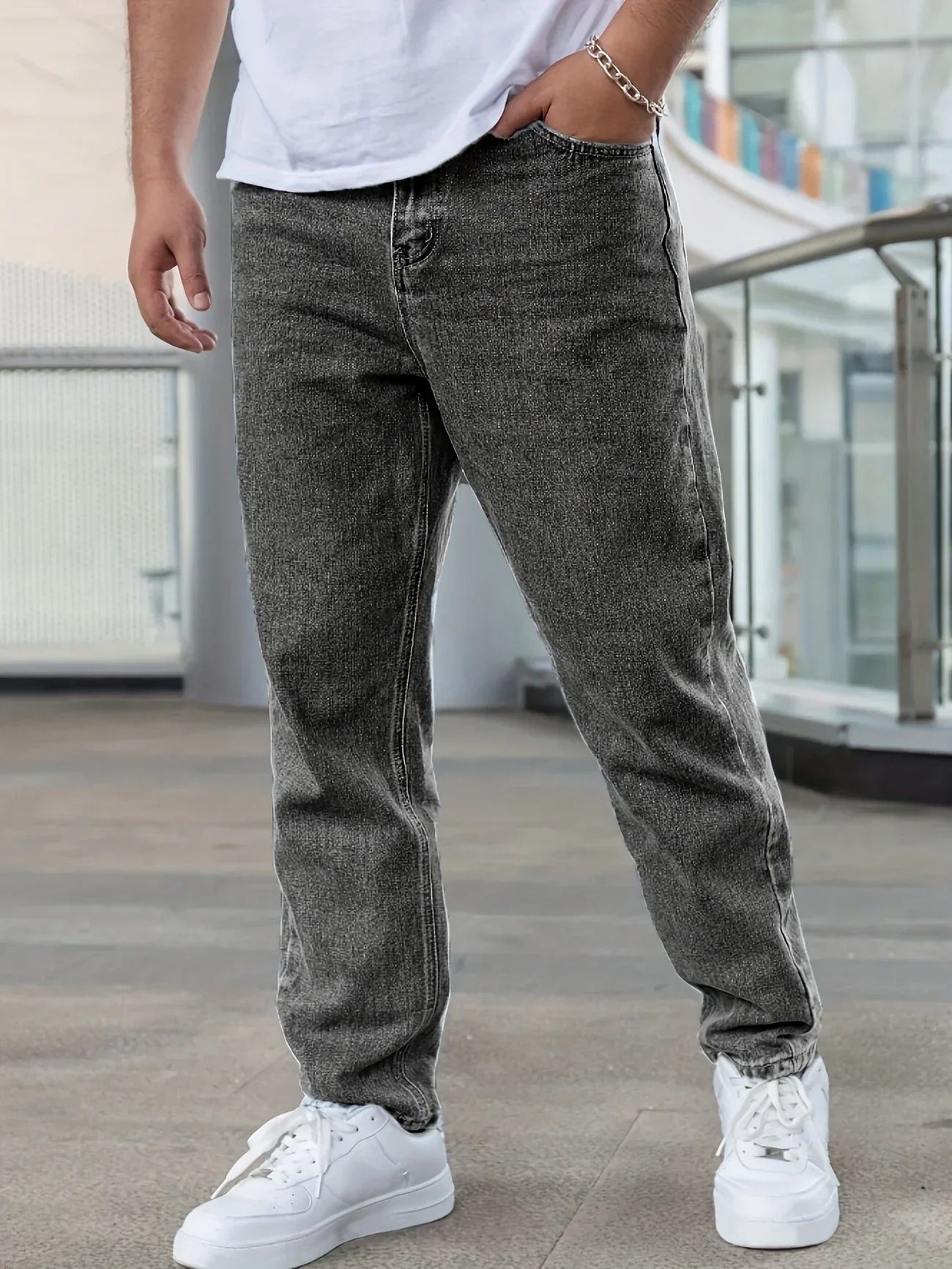 Eddie - Stylowe jeansy Slim-Fit dla mężczyzn