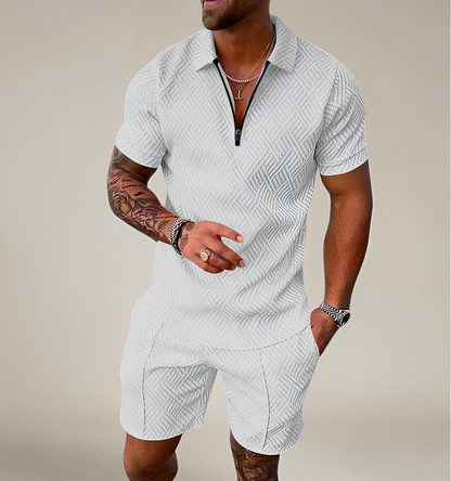 Milan – Swobodne Polo & Szorty Zestaw