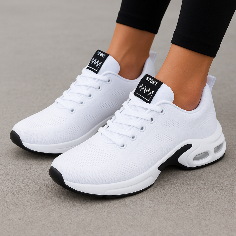 Gianna - Buty Sportowe z Wysoką Podeszwą