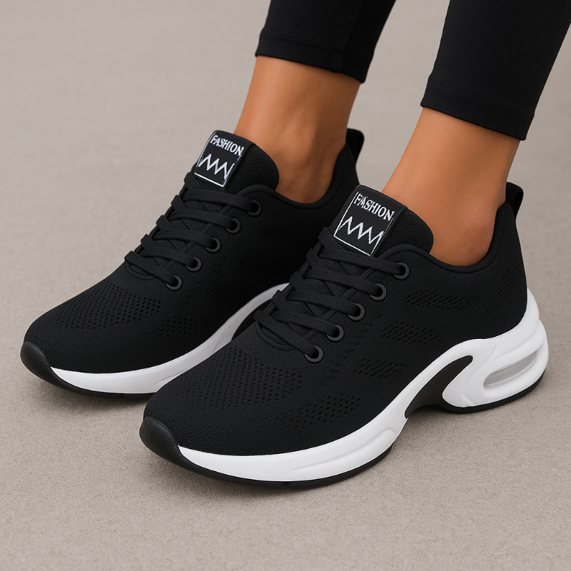 Gianna - Buty Sportowe z Wysoką Podeszwą