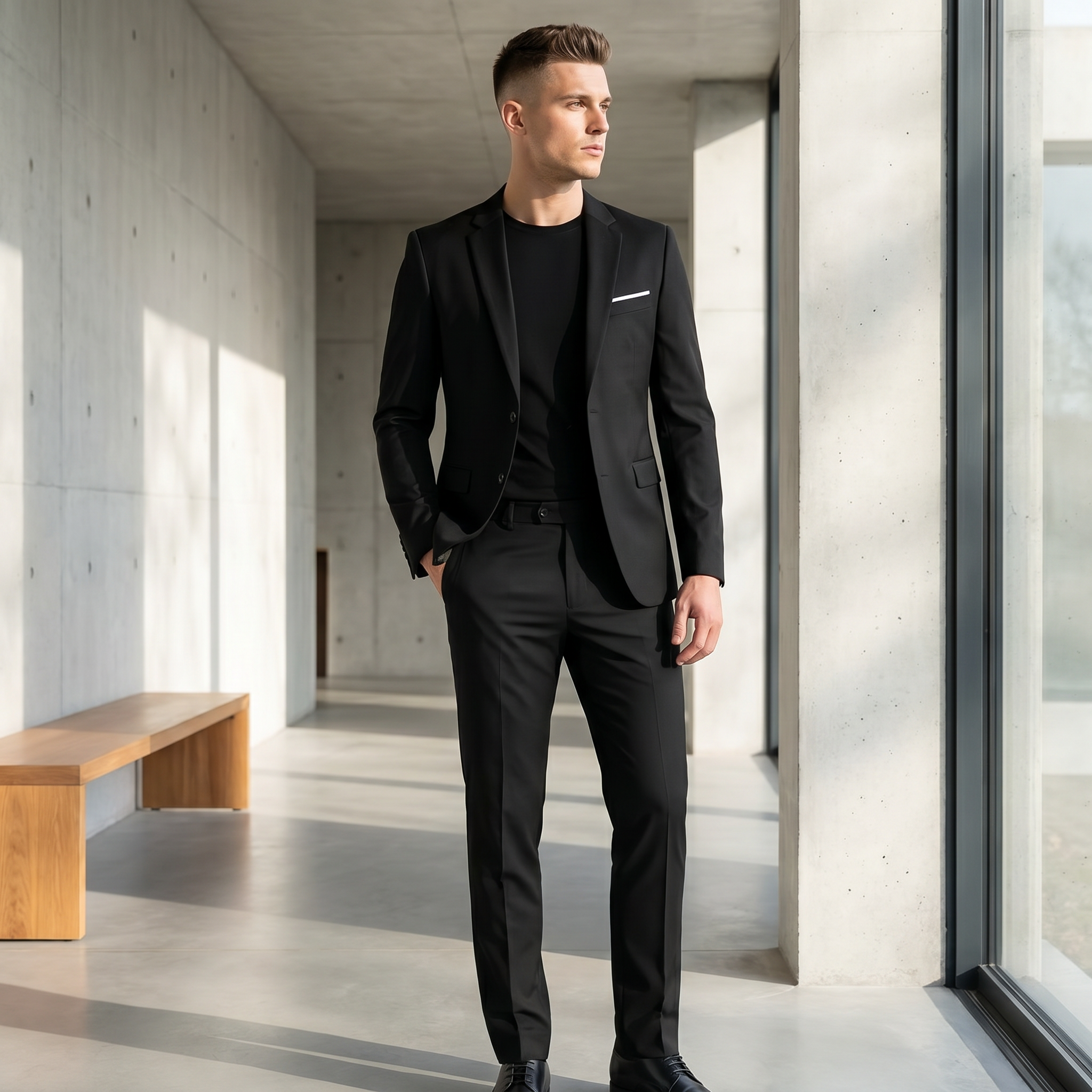 Briggs - Elegancki formalny garnitur